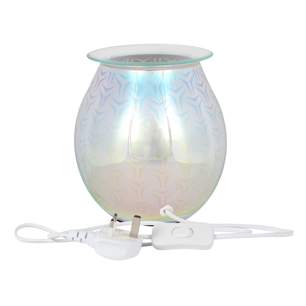 3D Geometric Light Up Electric Oil Burner2