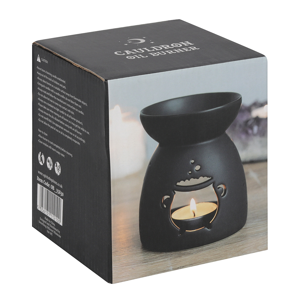 Black Cauldron Cut Out Oil Burner2