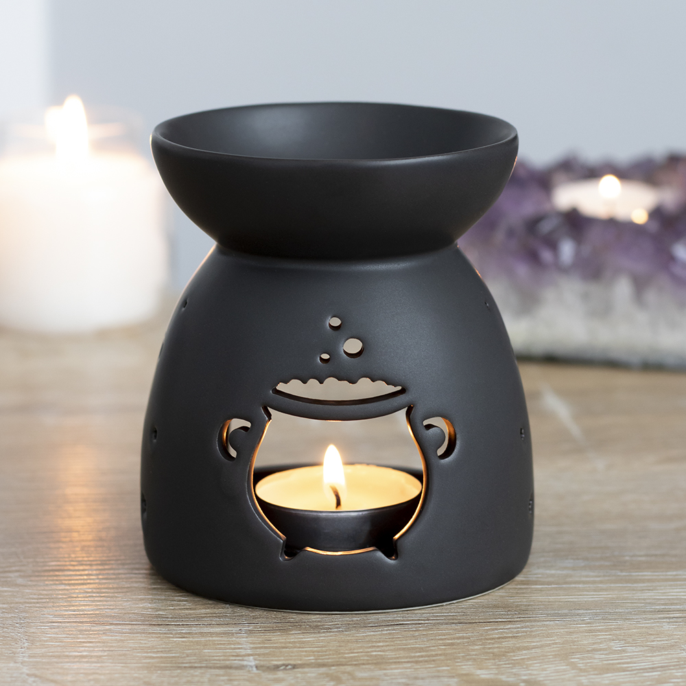 Black Cauldron Cut Out Oil Burner3