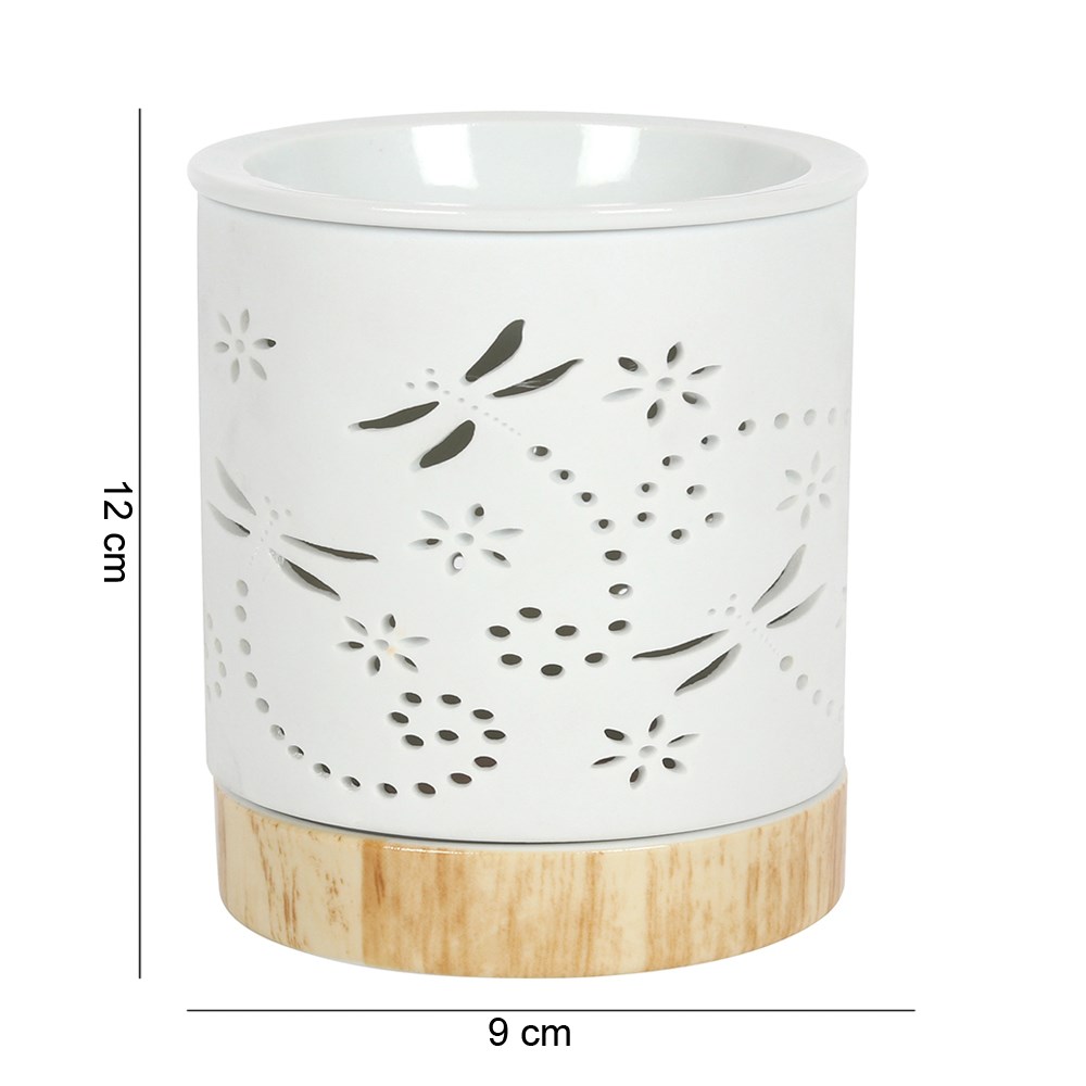 Dragonfly Matte Ceramic Oil Burner3