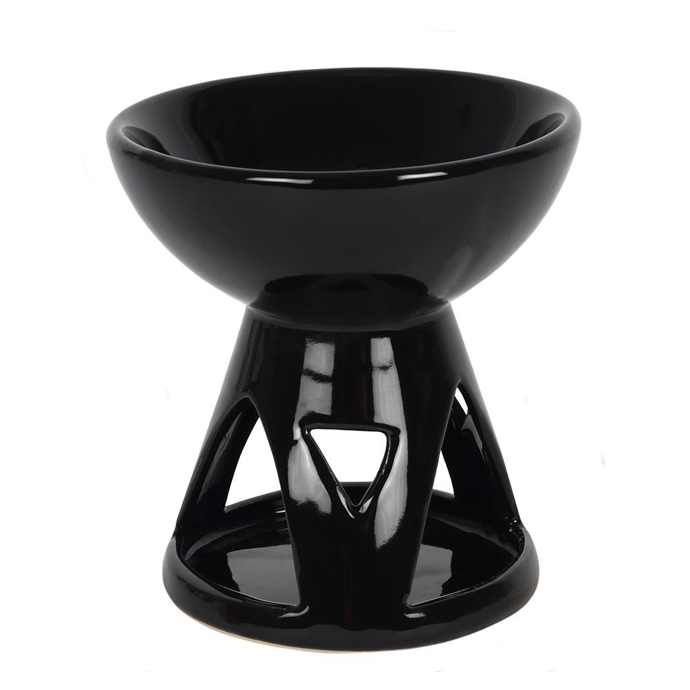 Black Deep Bowl Oil Burner1