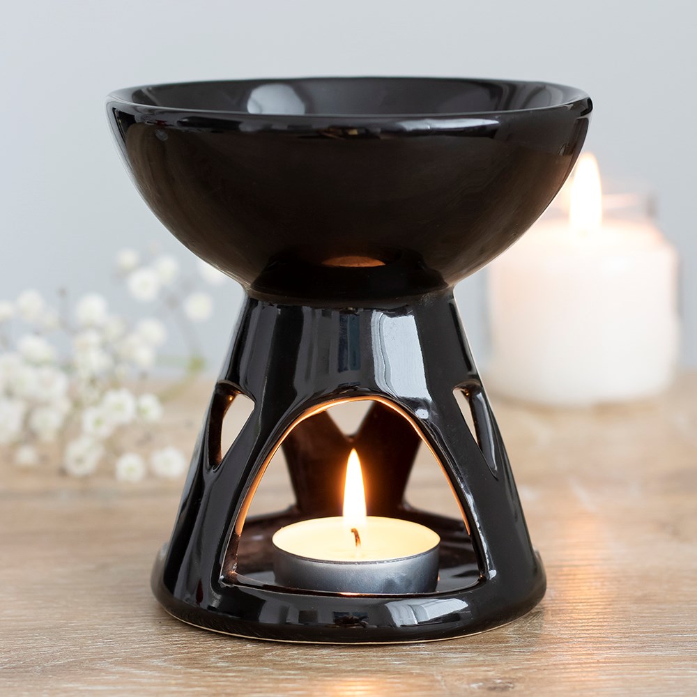 Black Deep Bowl Oil Burner3