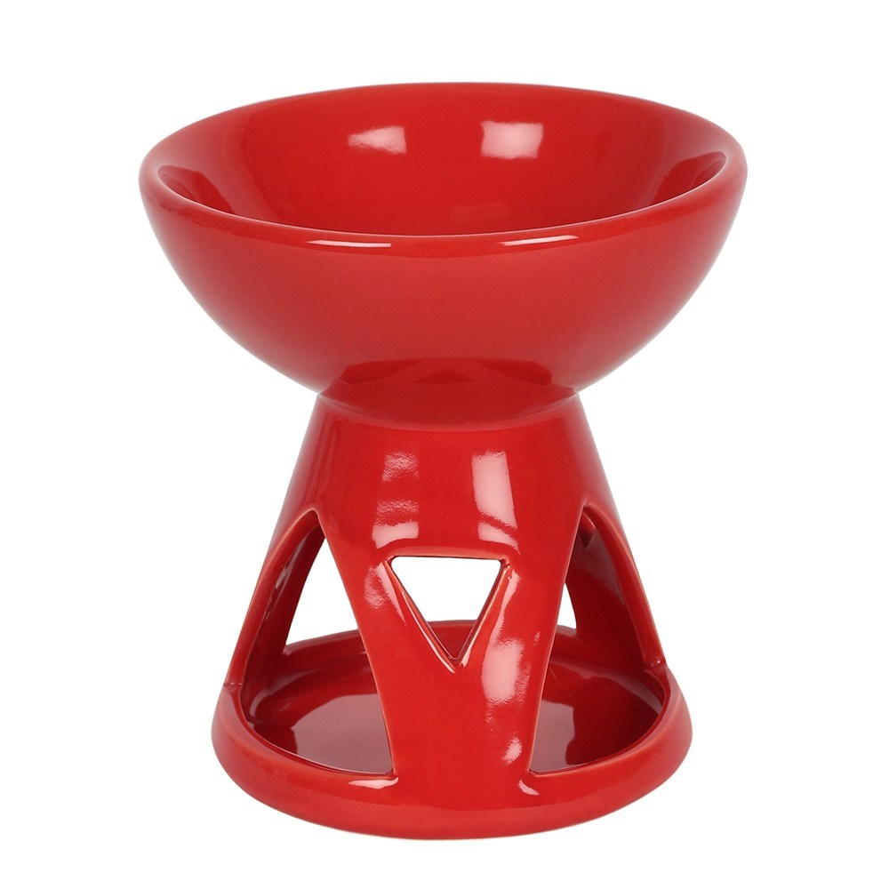 Red Deep Bowl Oil Burner1