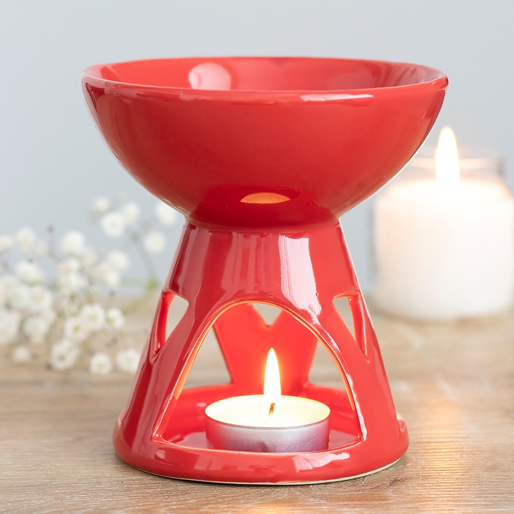 Red Deep Bowl Oil Burner3