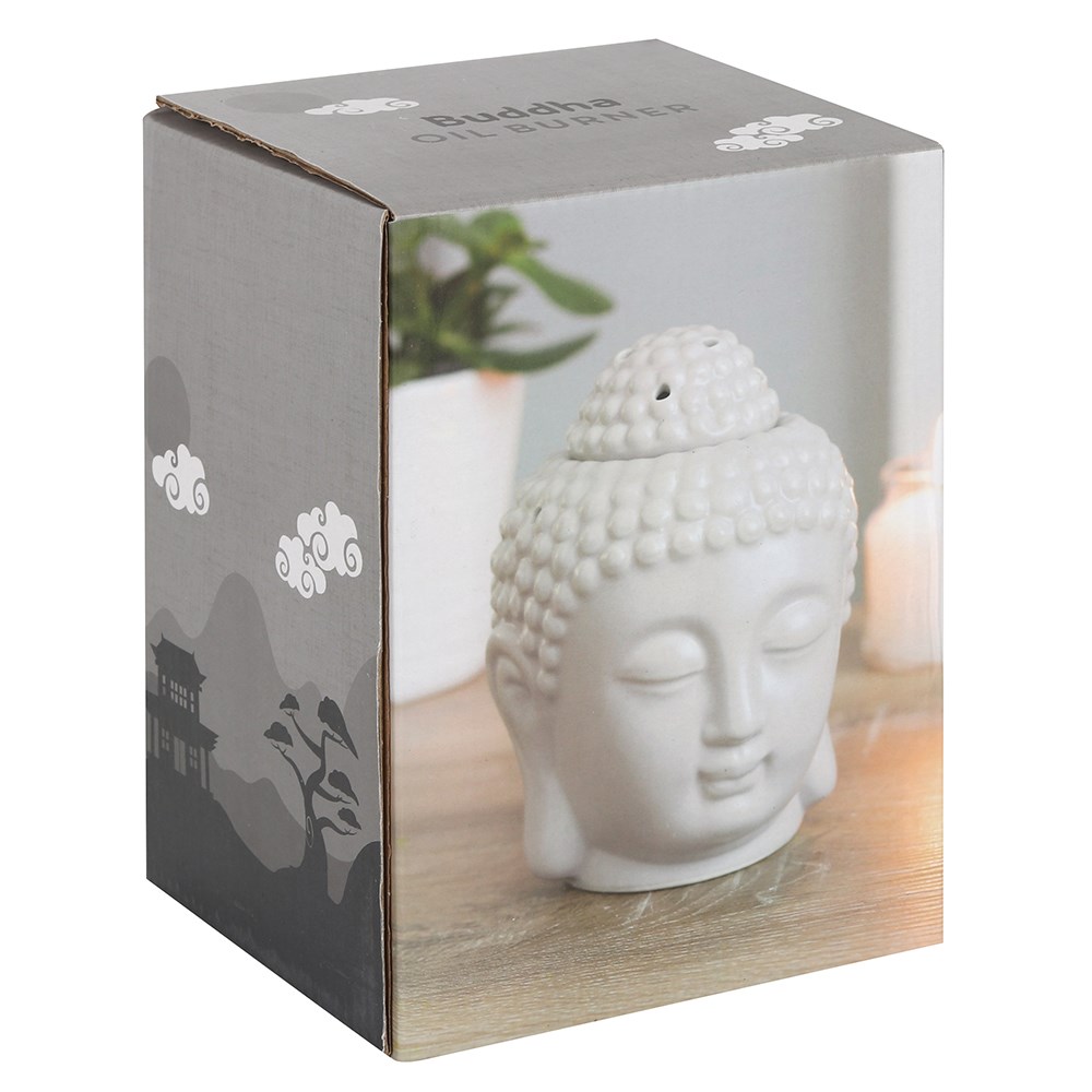 Small Grey Buddha Head Oil Burner4
