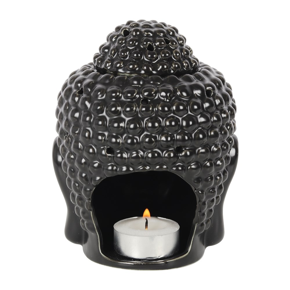 Black Buddha Head Oil Burner2