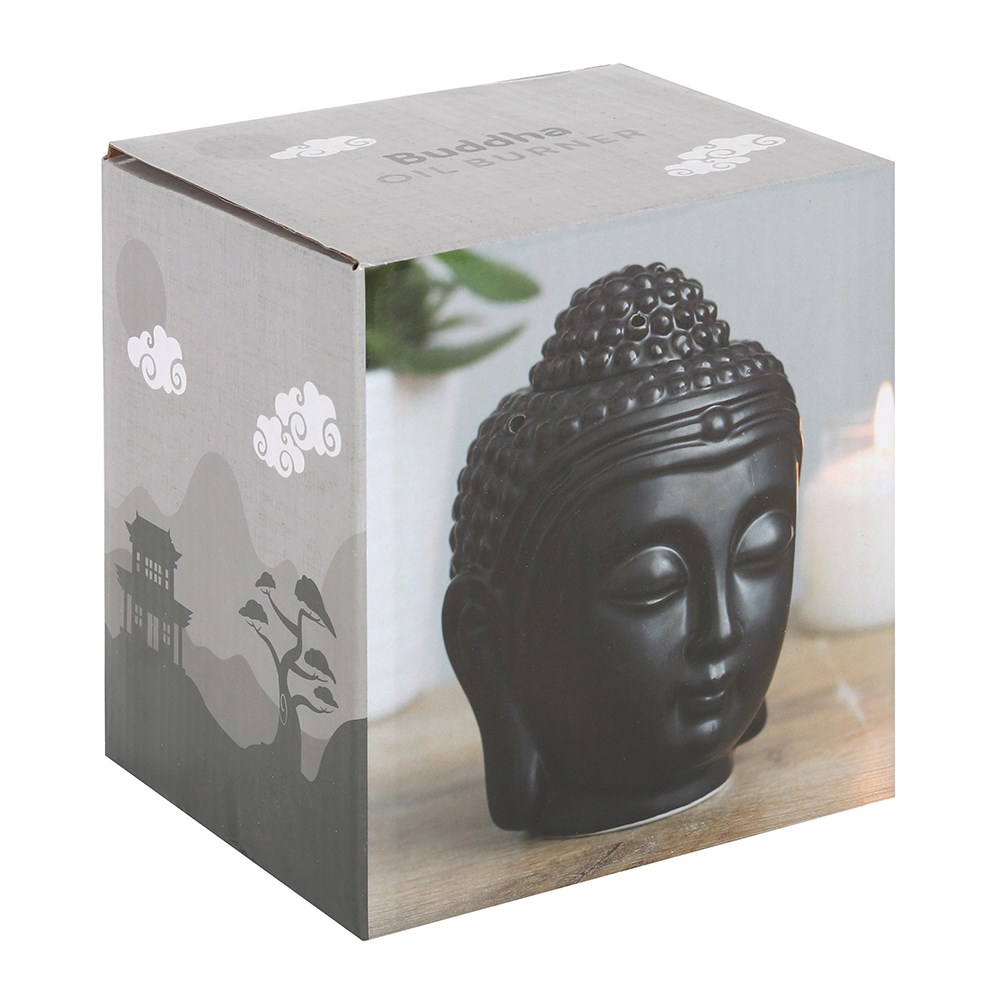 Black Buddha Head Oil Burner3