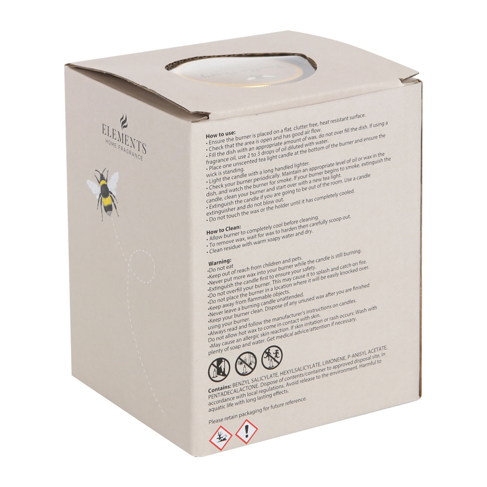 Queen Bee Wax Melt Burner Gift Set1