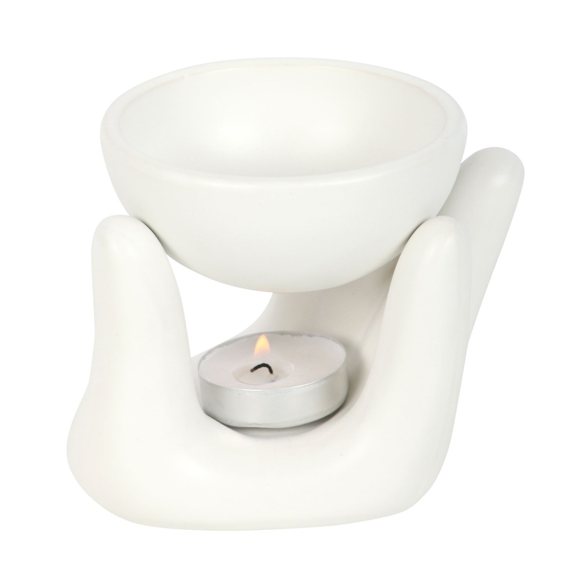 White Hand Ceramic Oil Burner1