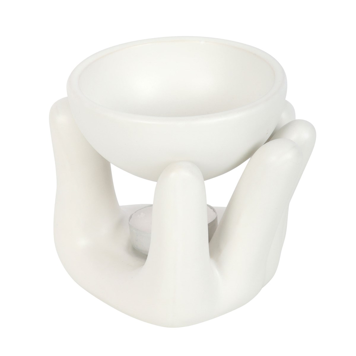 White Hand Ceramic Oil Burner2
