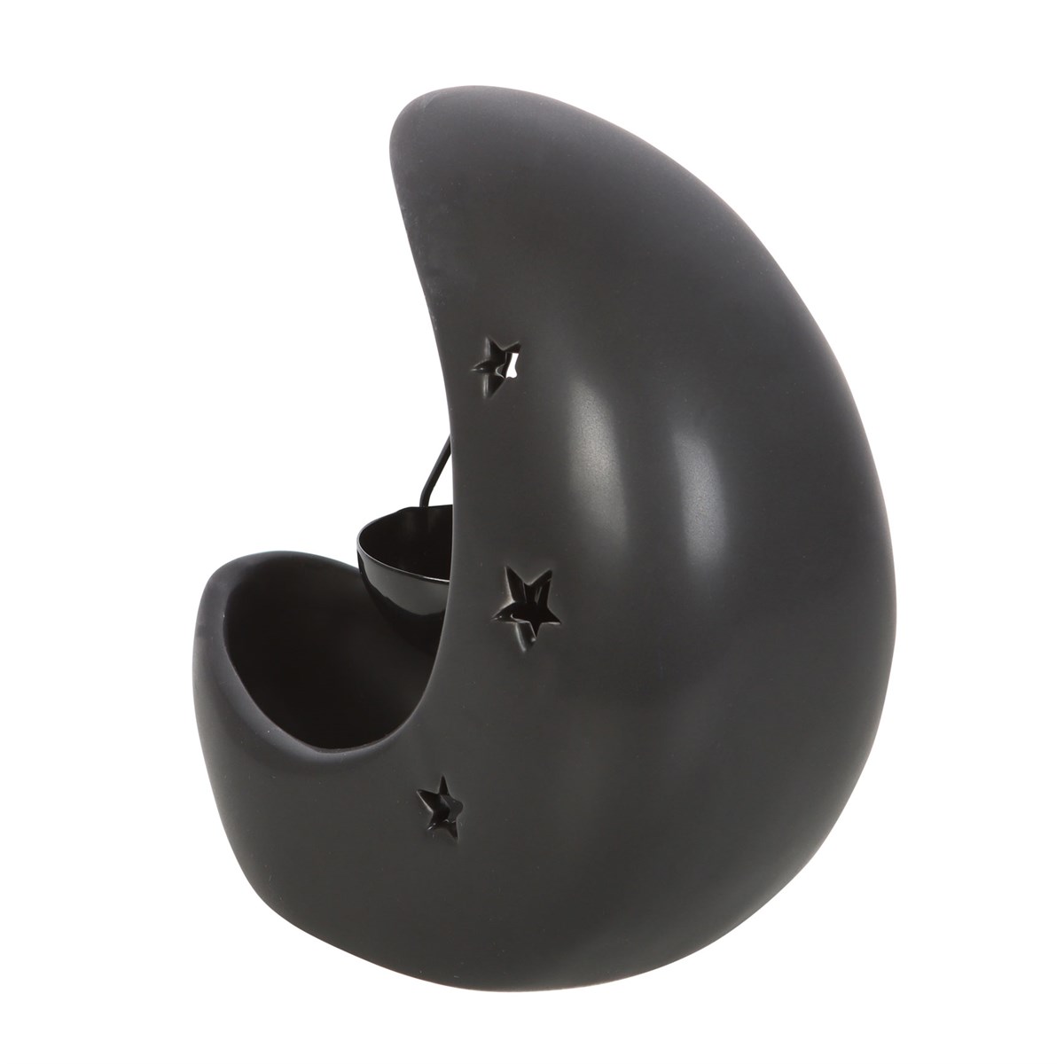 Black Crescent Moon Hanging Oil Burner3