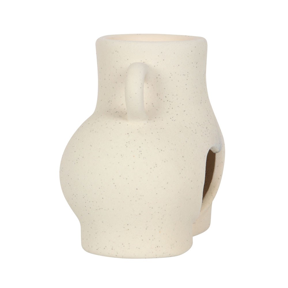 Cream Speckle Bum Oil Burner2