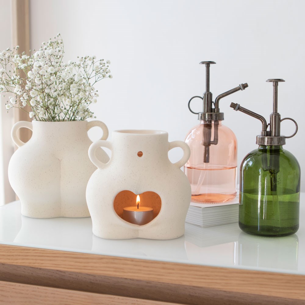 Cream Speckle Bum Oil Burner6