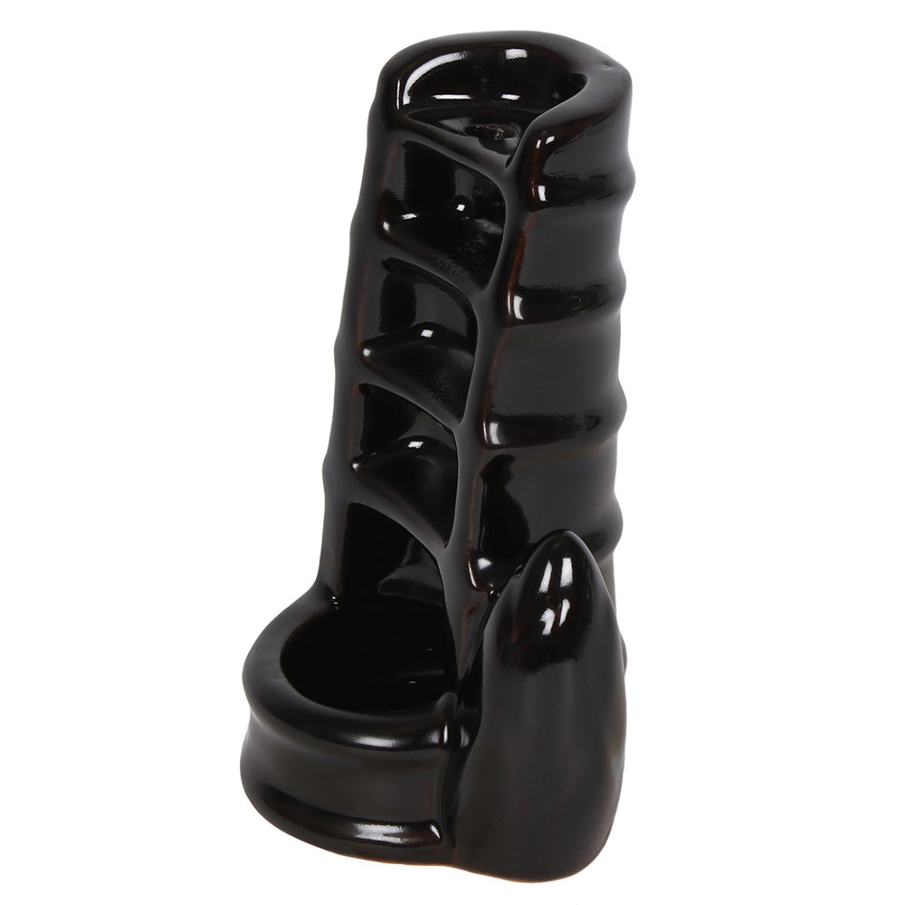 Split Bamboo Fountain Backflow Incense Burner2