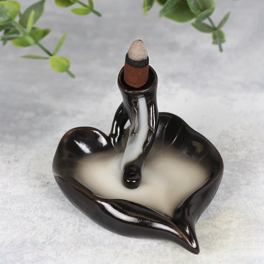 Leaf Backflow Incense Burner2