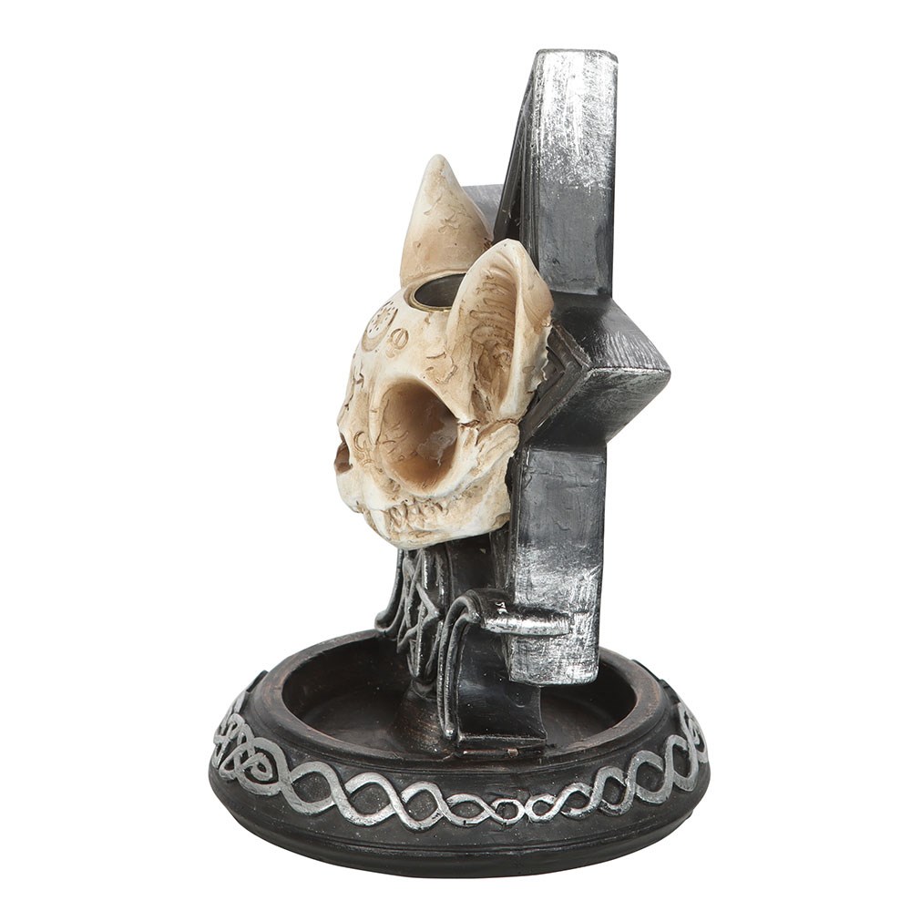 Ouija Cat Backflow Incense Burner2