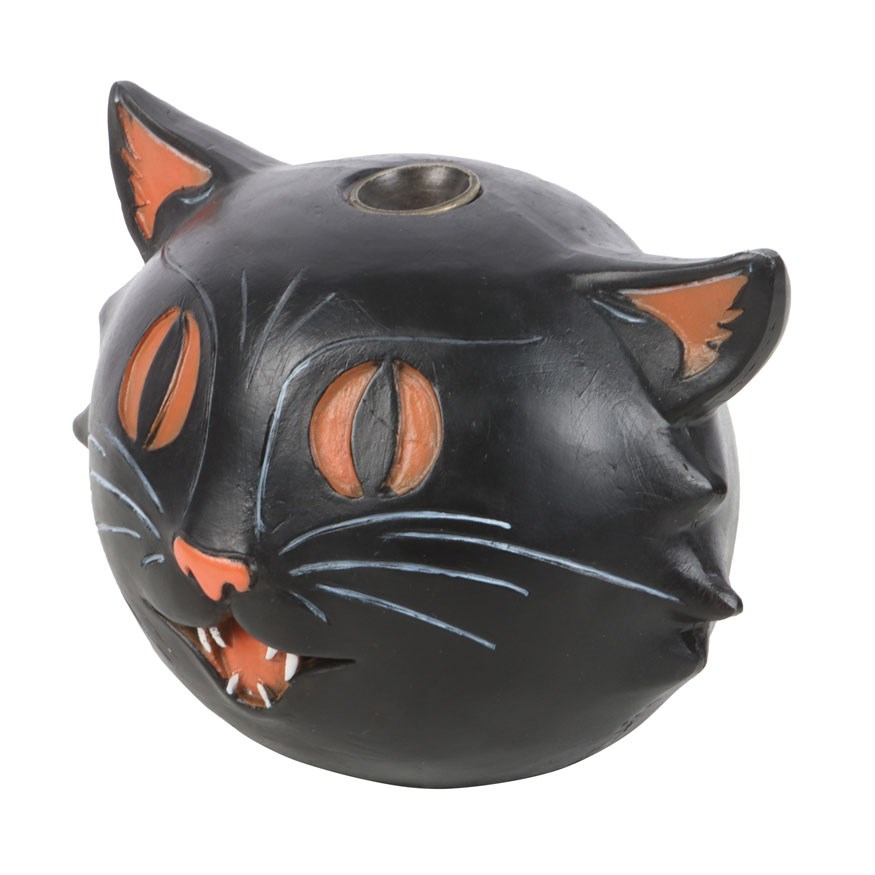 Black Cat Backflow Incense Burner2