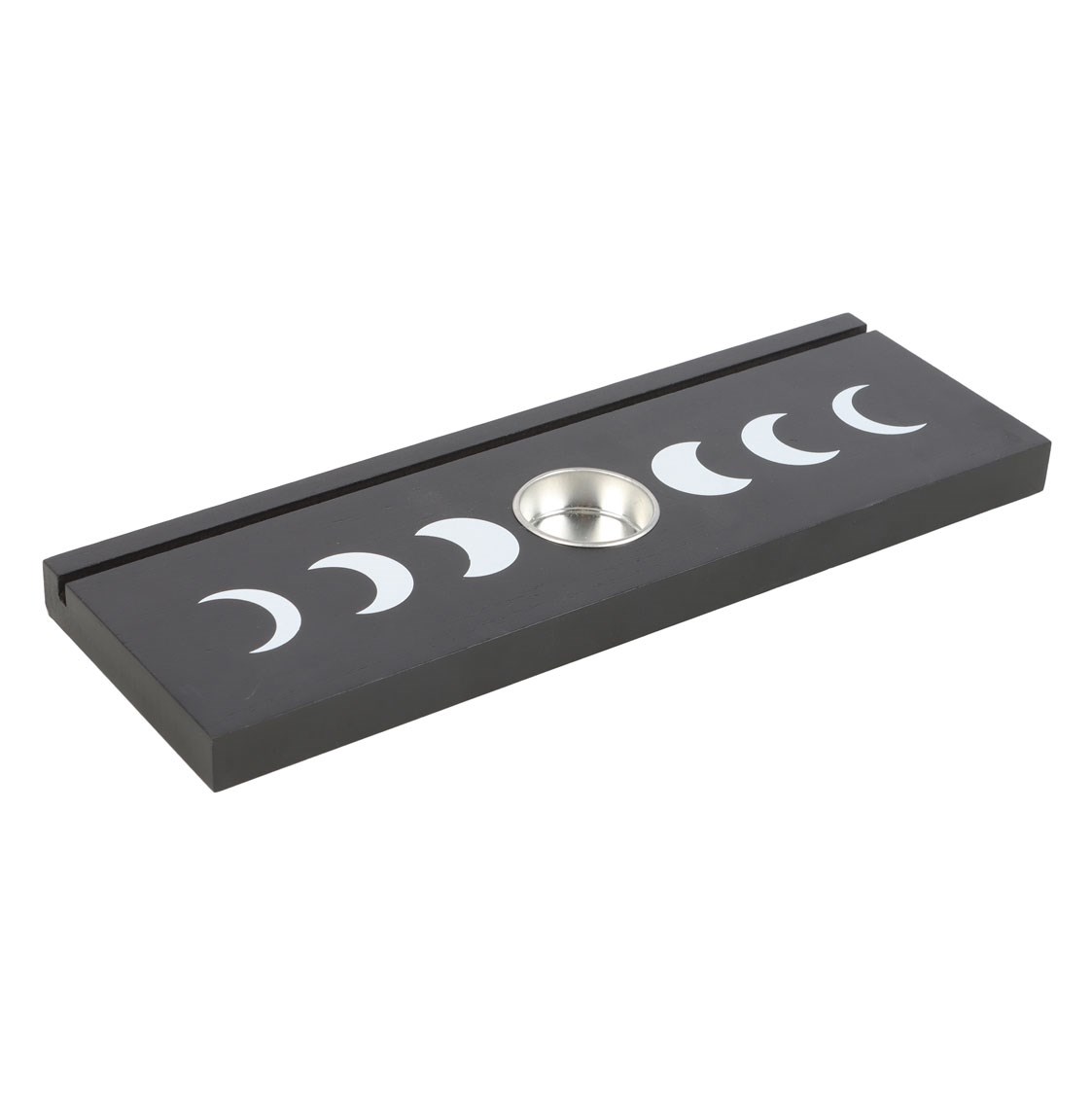 Black Moon Phase Tarot Card Stand Tealight Holder2