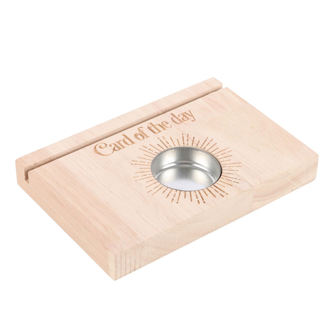 Natural Card Of The Day Tarot Card Stand Tealight Holder2