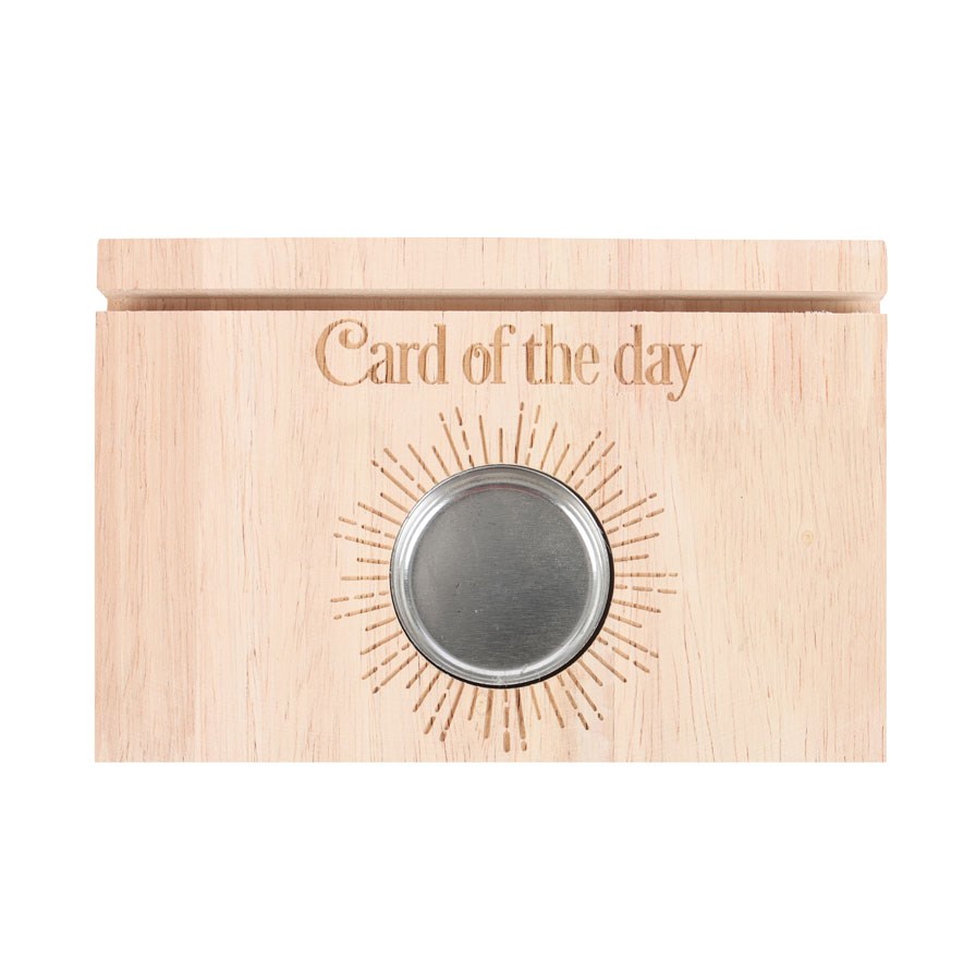 Natural Card Of The Day Tarot Card Stand Tealight Holder3