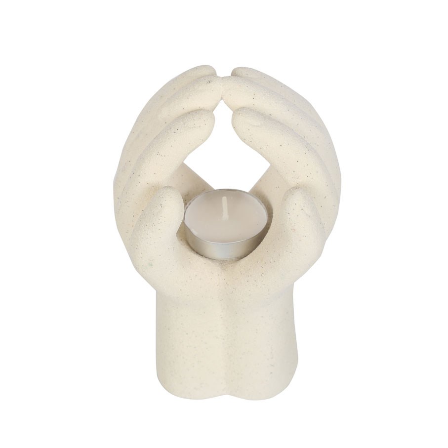 Praying Hands Tealight Holder2