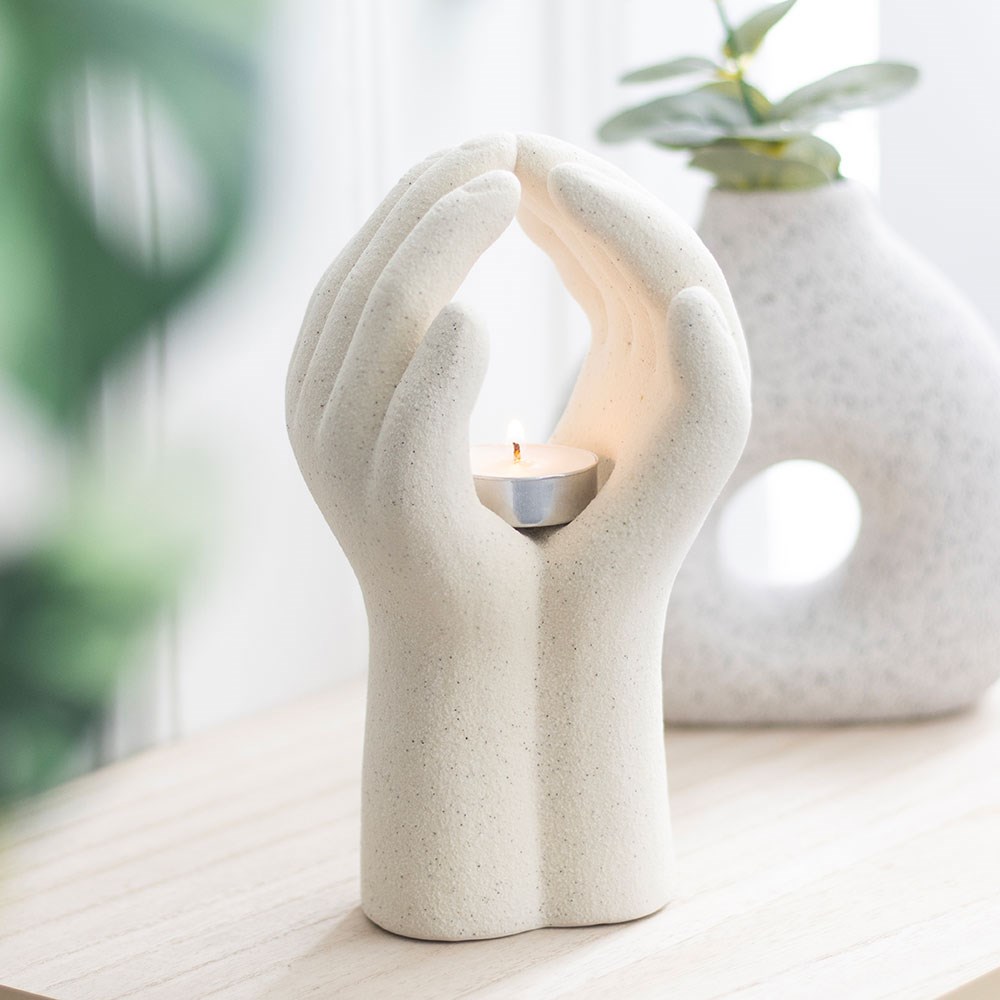 Praying Hands Tealight Holder5