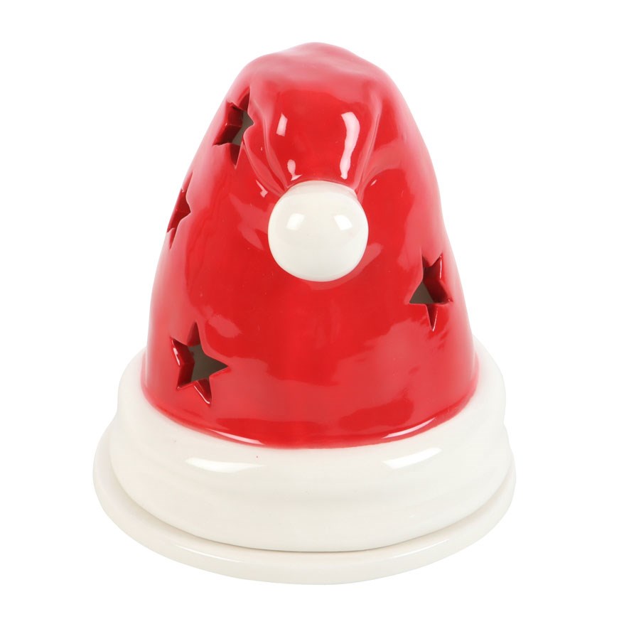 Santa Hat Incense Cone Burner and Tealight Holder2