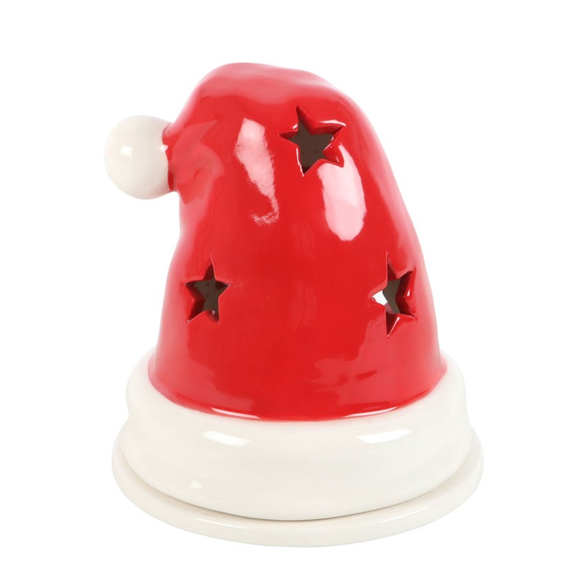 Santa Hat Incense Cone Burner and Tealight Holder3