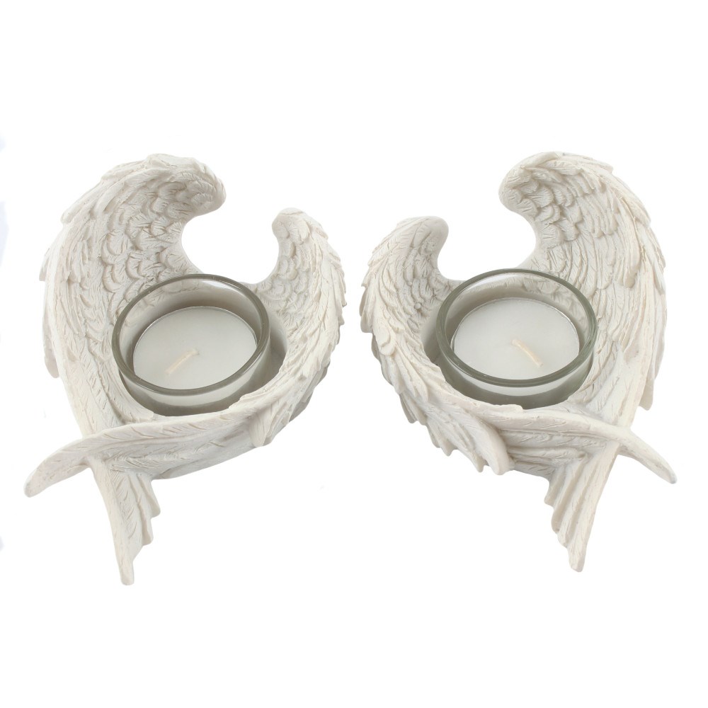 Set Of 2 Winged Candle Holders1