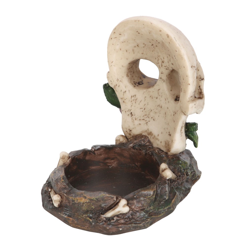 Skull Rose Tealight Holder2