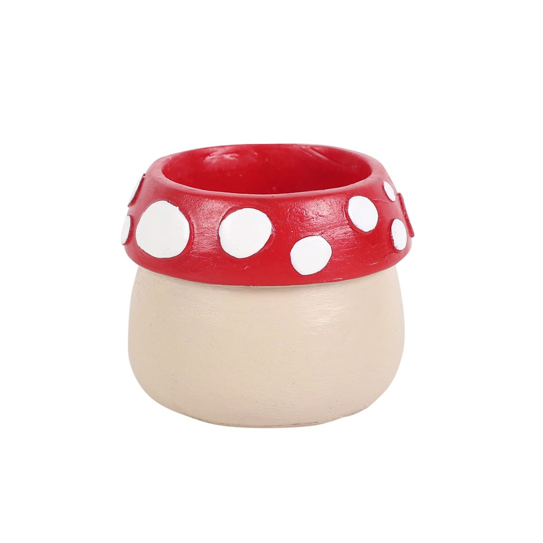 Mushroom House Resin Tealight Holder2