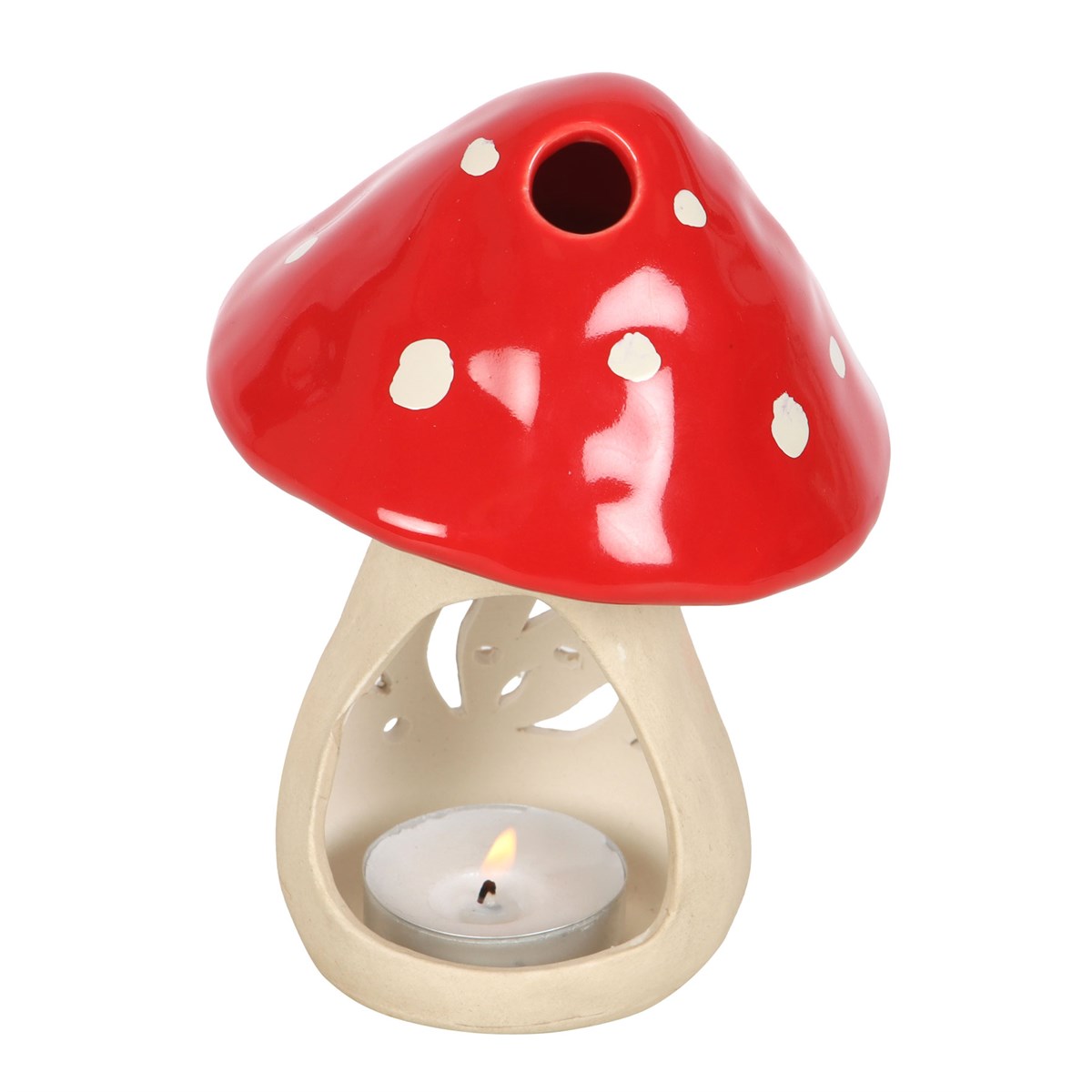 Ceramic Mushroom Tealight Candle Holder2