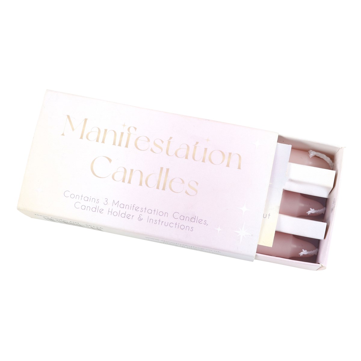 3 Manifestion Spell Candles in a Box1