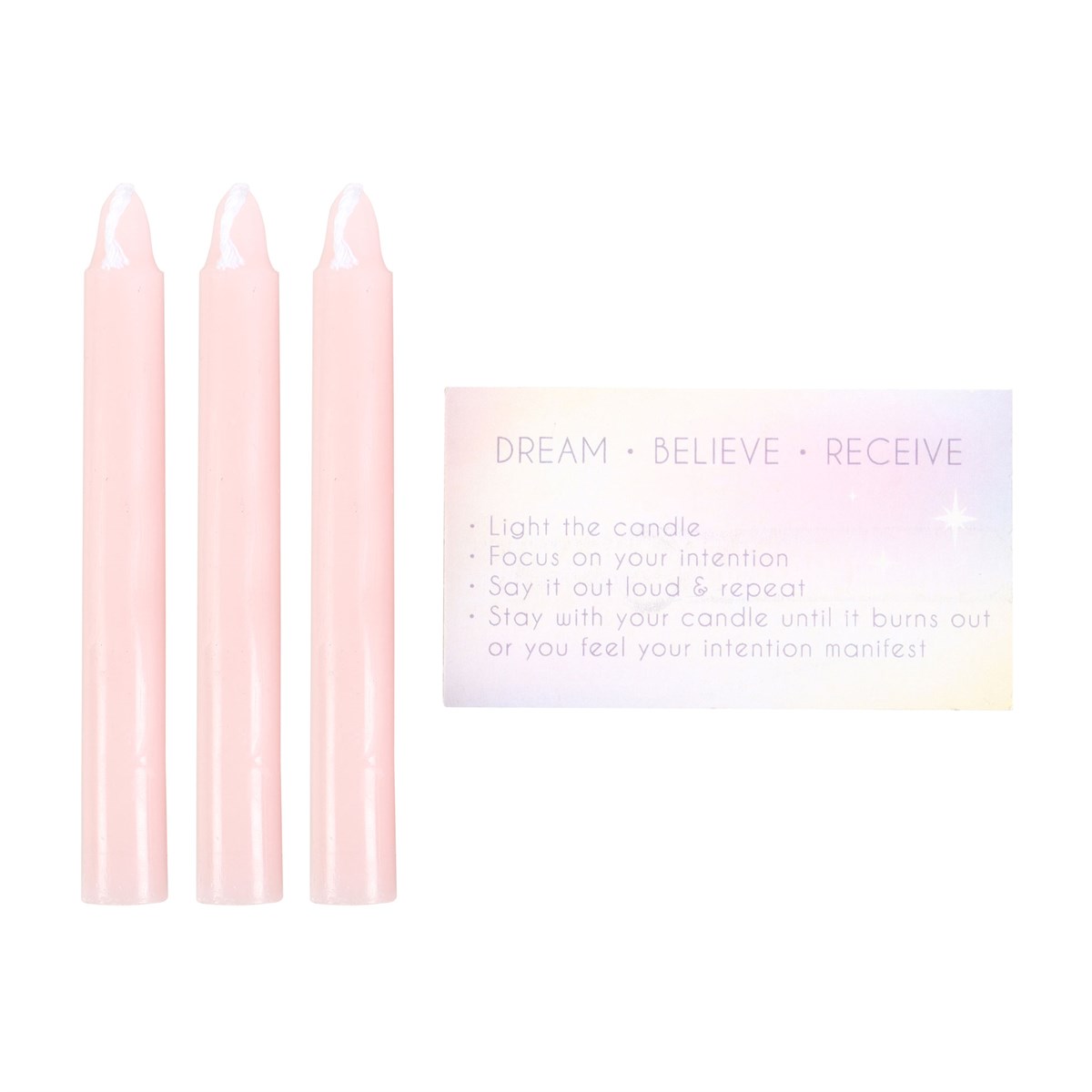 3 Manifestion Spell Candles in a Box2