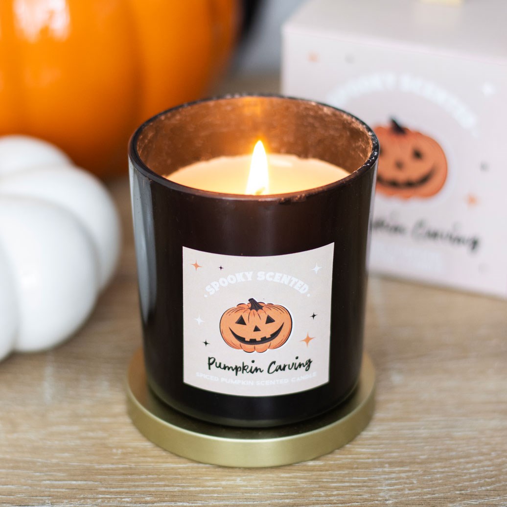 Pumpkin Carving Spiced Pumpkin Candle4