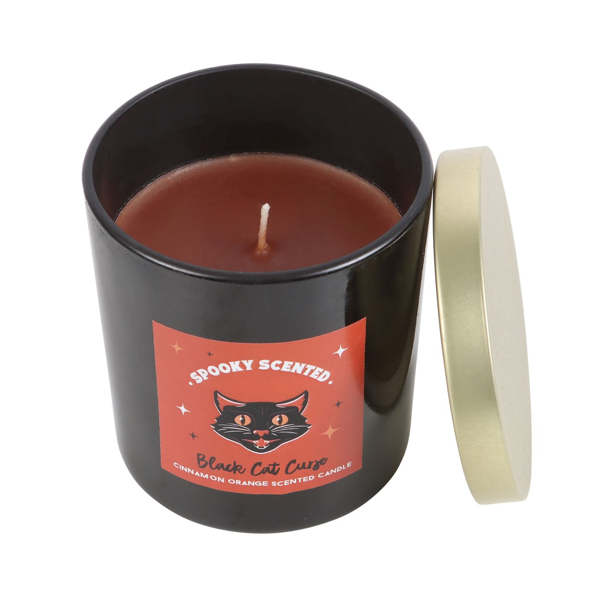 Black Cat Curse Cinnamon Orange Candle1