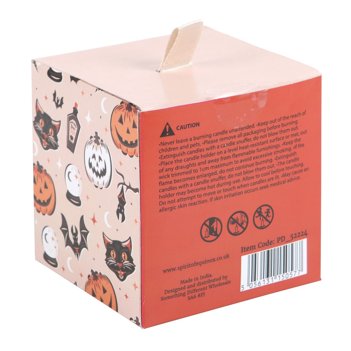 Black Cat Curse Cinnamon Orange Candle3
