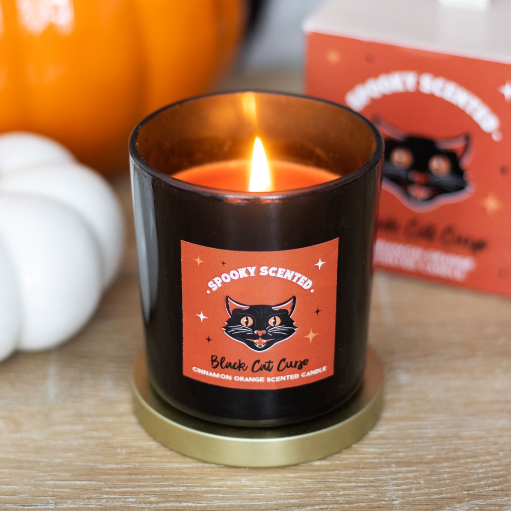 Black Cat Curse Cinnamon Orange Candle4