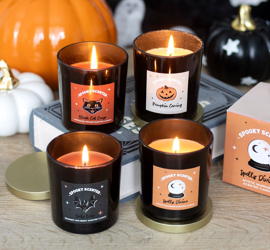 Black Cat Curse Cinnamon Orange Candle5