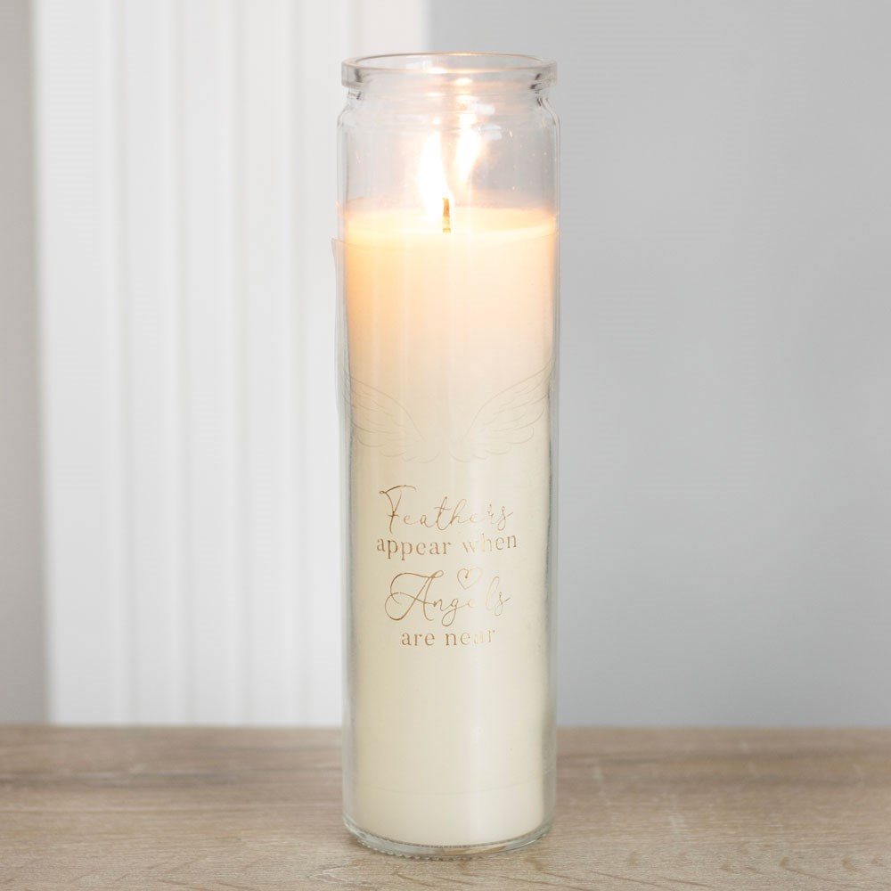 Feathers Appear Vanilla Tube Candle3