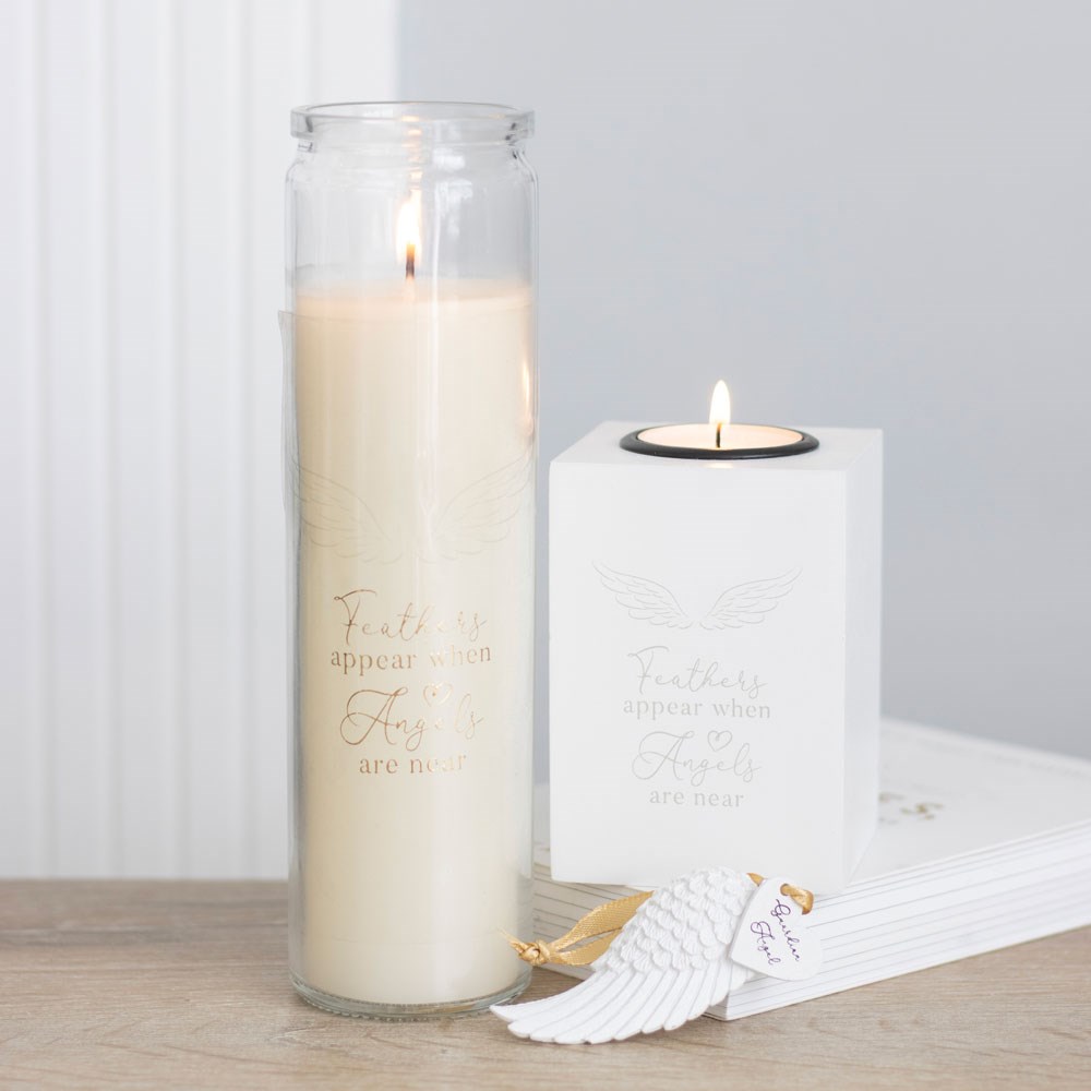 Feathers Appear Vanilla Tube Candle4