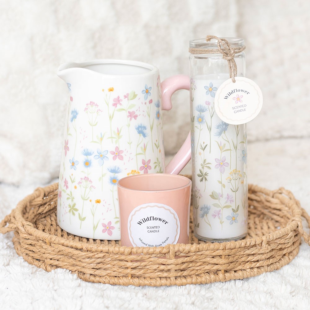 Floral Print Wildflower Tube Candle4