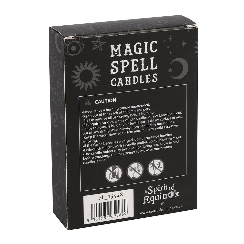 Set of 12 Red 'Love' Spell Candles1