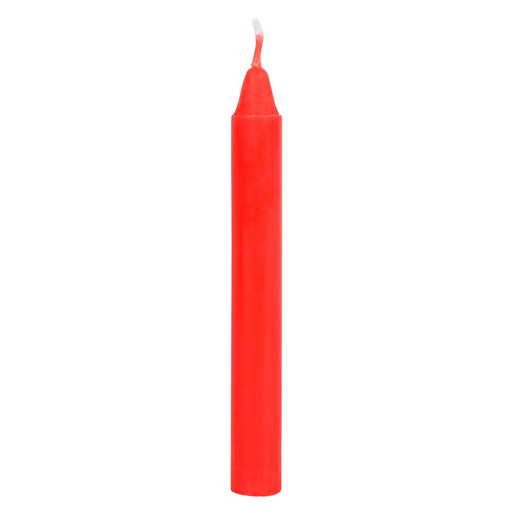 Set of 12 Red 'Love' Spell Candles2