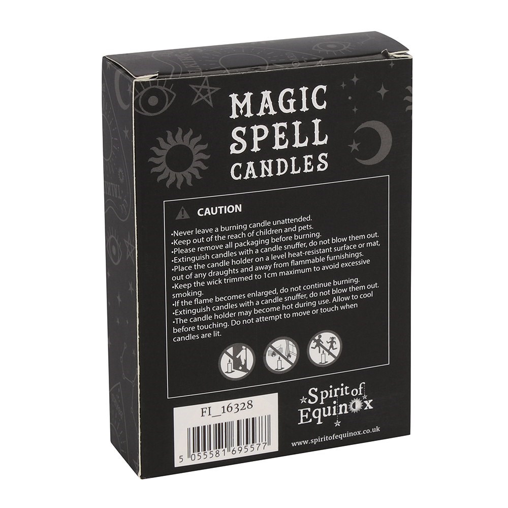 Set of 12 Mixed Spell Candles1