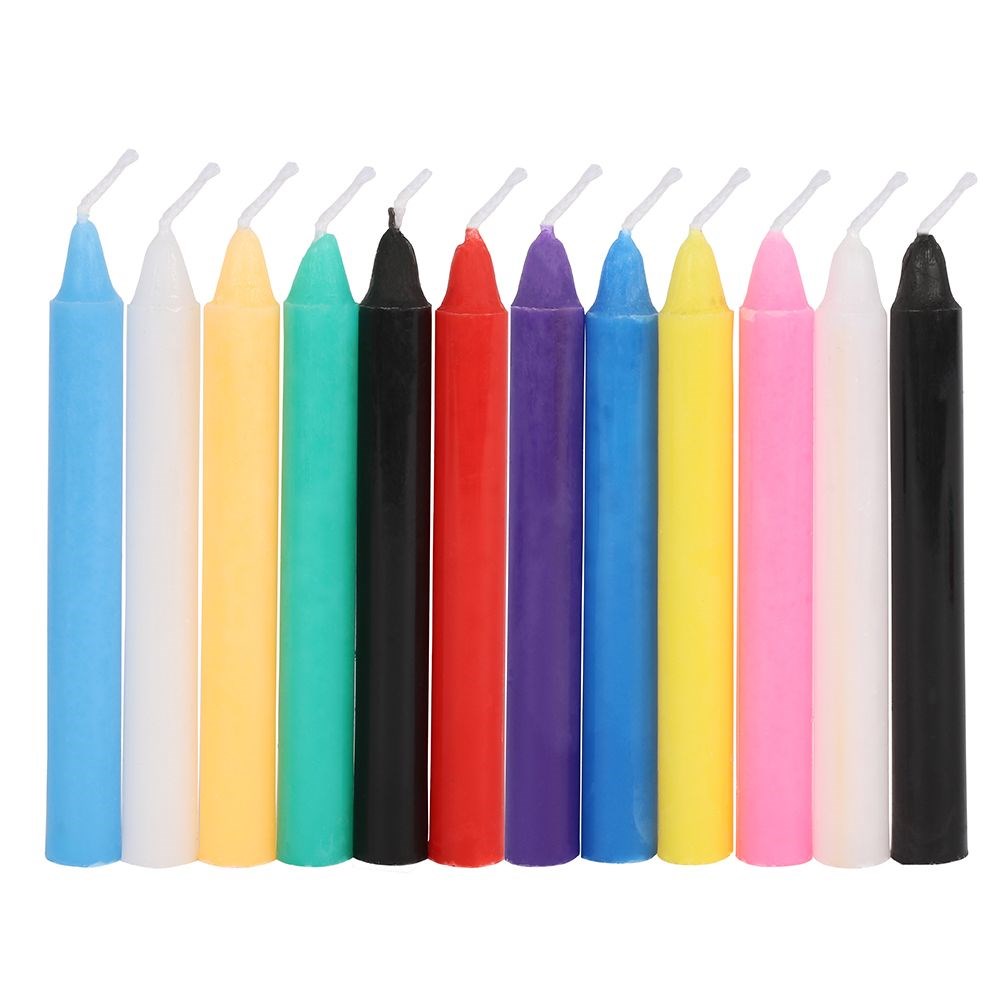Set of 12 Mixed Spell Candles2