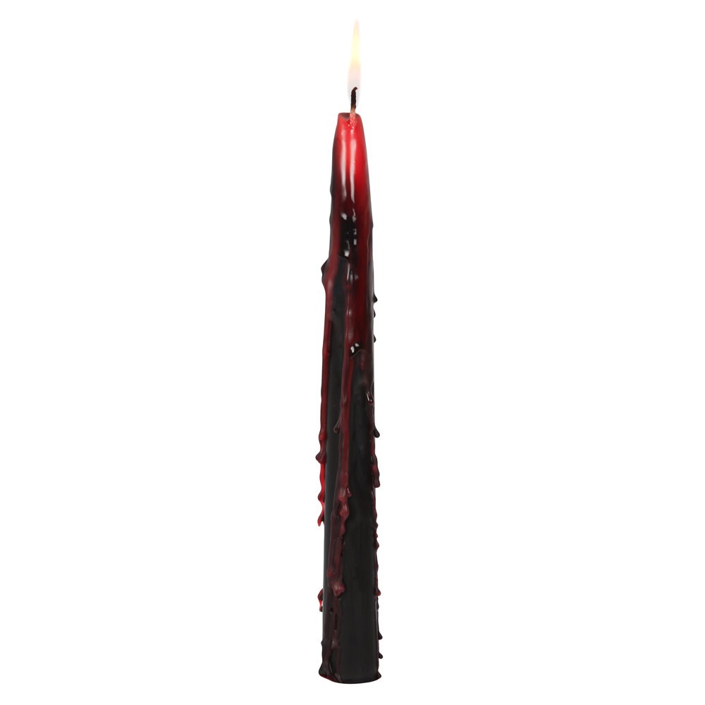 Set of 8 Vampire Blood Taper Candles1