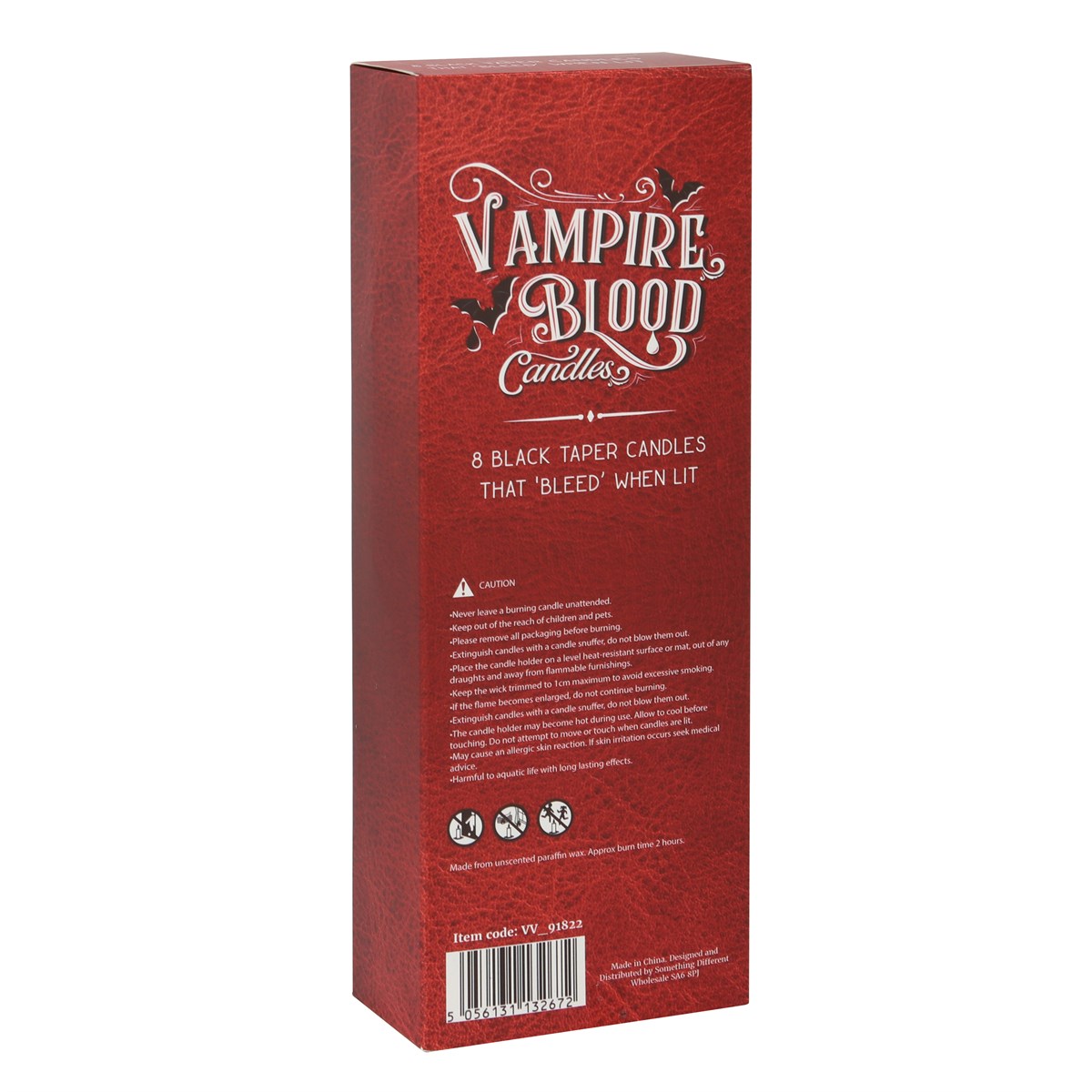 Set of 8 Vampire Blood Taper Candles4