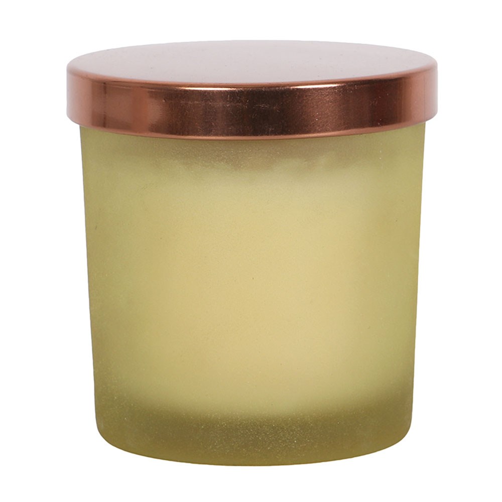 New Moon Wild Orange Manifestation Candle with Clear Quartz3
