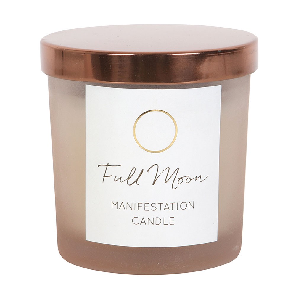 Full Moon Wild Eucalyptus Manifestation Candle with Tiger's Eye2